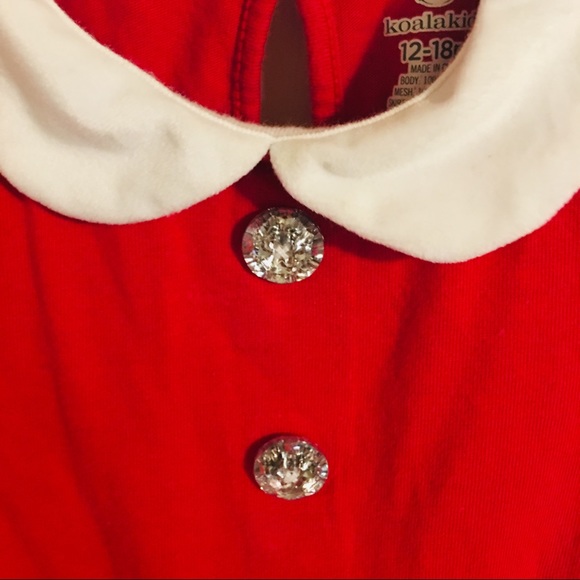 ☀️Santa Holiday Dress 12-18 months☀️ - Picture 2 of 3